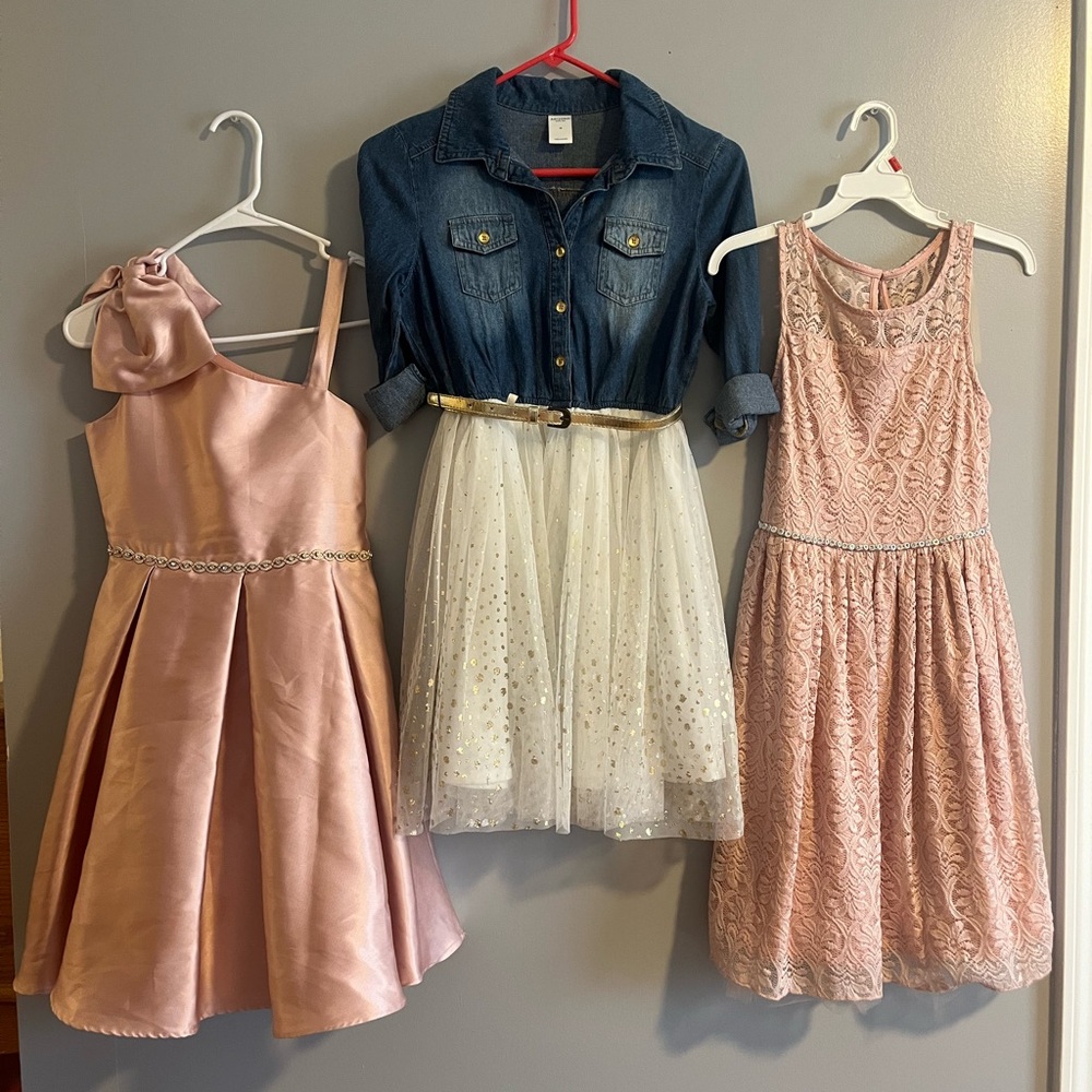 Arizona Jean Company Gold Sleeveless A-Line Dress